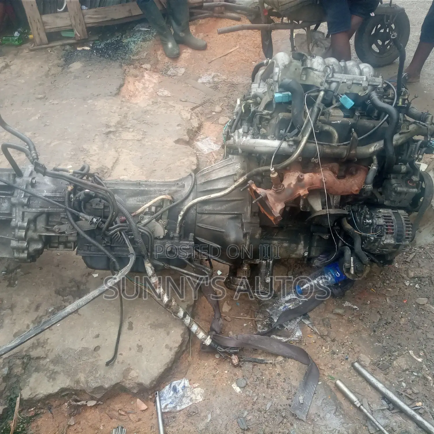 Nissan Pathfinder Engine And Transmission 2002.