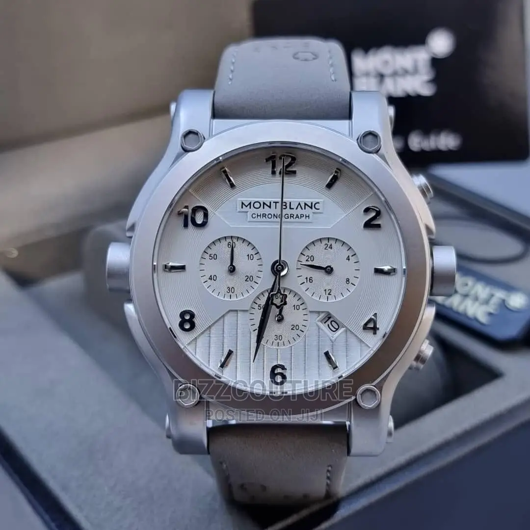 Original MONTBLANC Leather Strap Band Available in Store