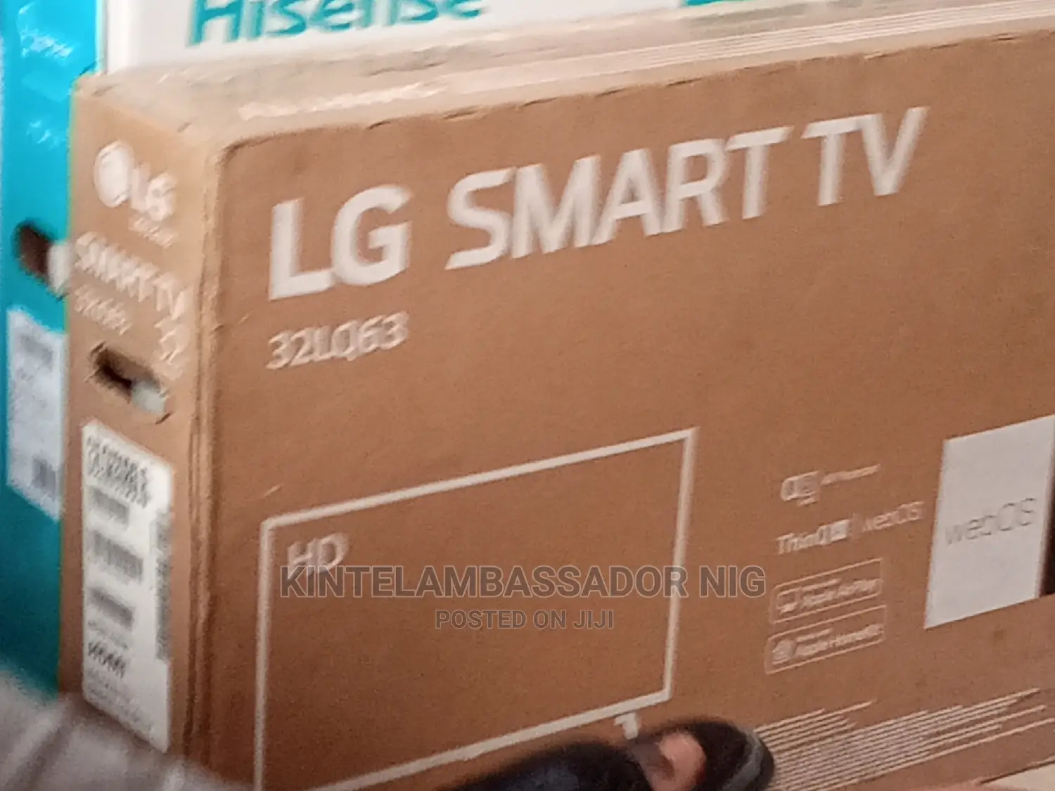 LG 32" Full HD Smart TV With Web OS and AI Thinq 32LQ630