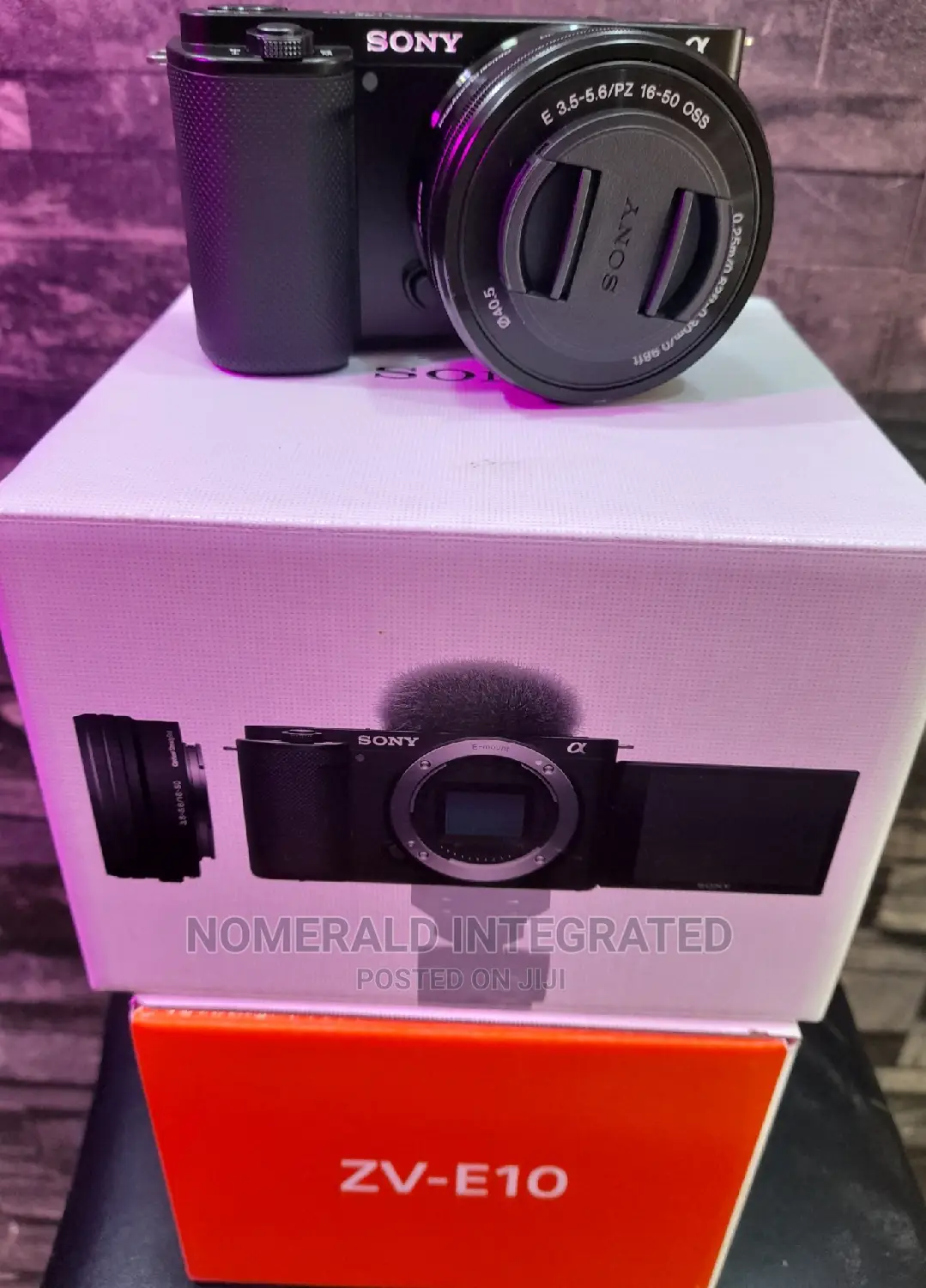 Sony Zve10 +16-50mm Lens