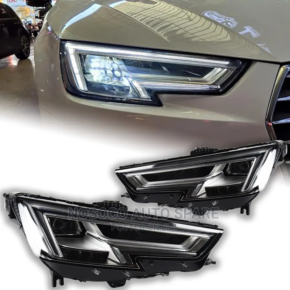 Set of Full Light Audi A4 2018 and 2020