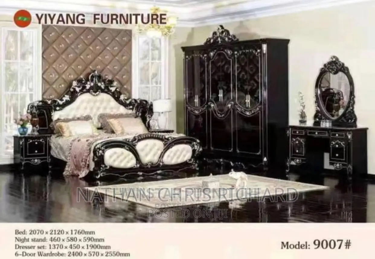 Bed Set With Wardrobe and Mattress