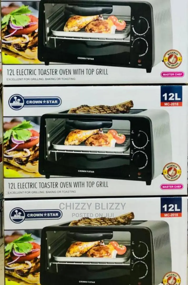 Masterchef/Crownstar Electric Oven+Baking+Grilling -12ltr