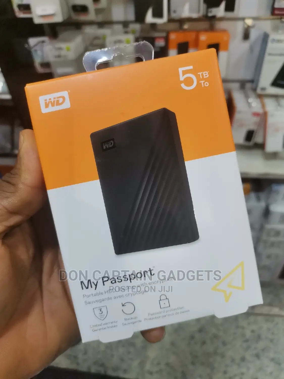 5TB WD My Passport Backup