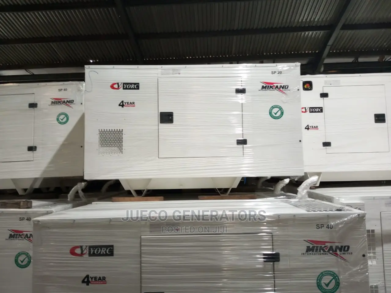 Any Size Mikano Brand New Diesel Generators for More