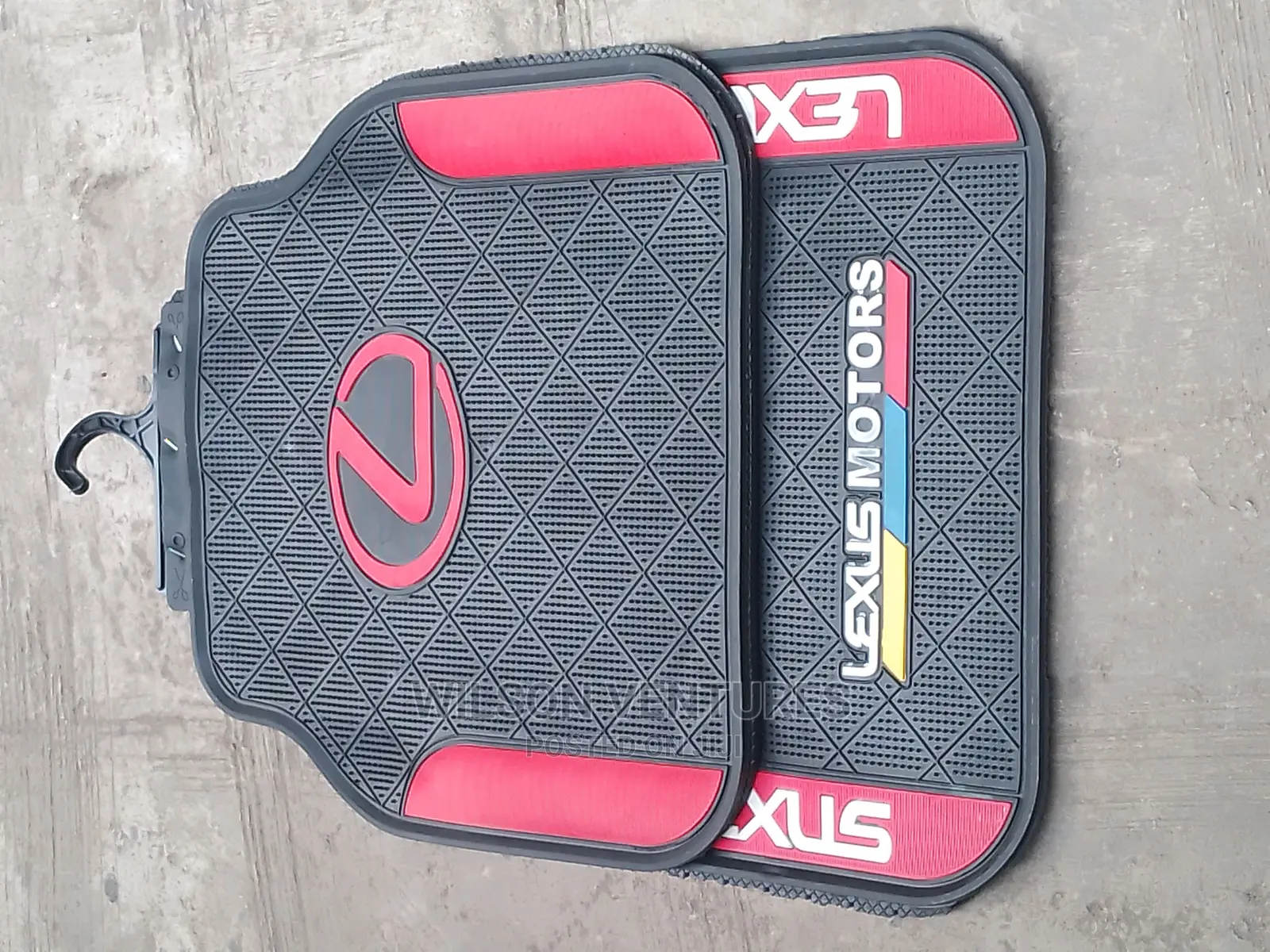 5 Pieces Costumize Lexus Floor Mat