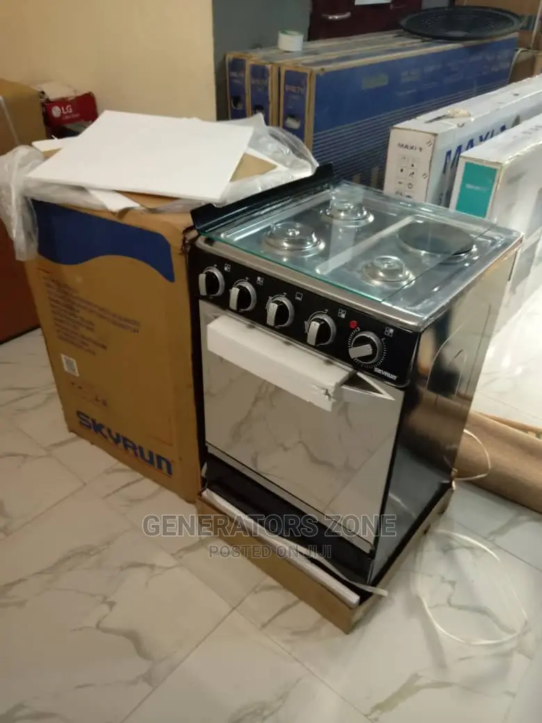 Skyrun 4burners Gas Cooker +Baking Oven| GCS-3G1E/X