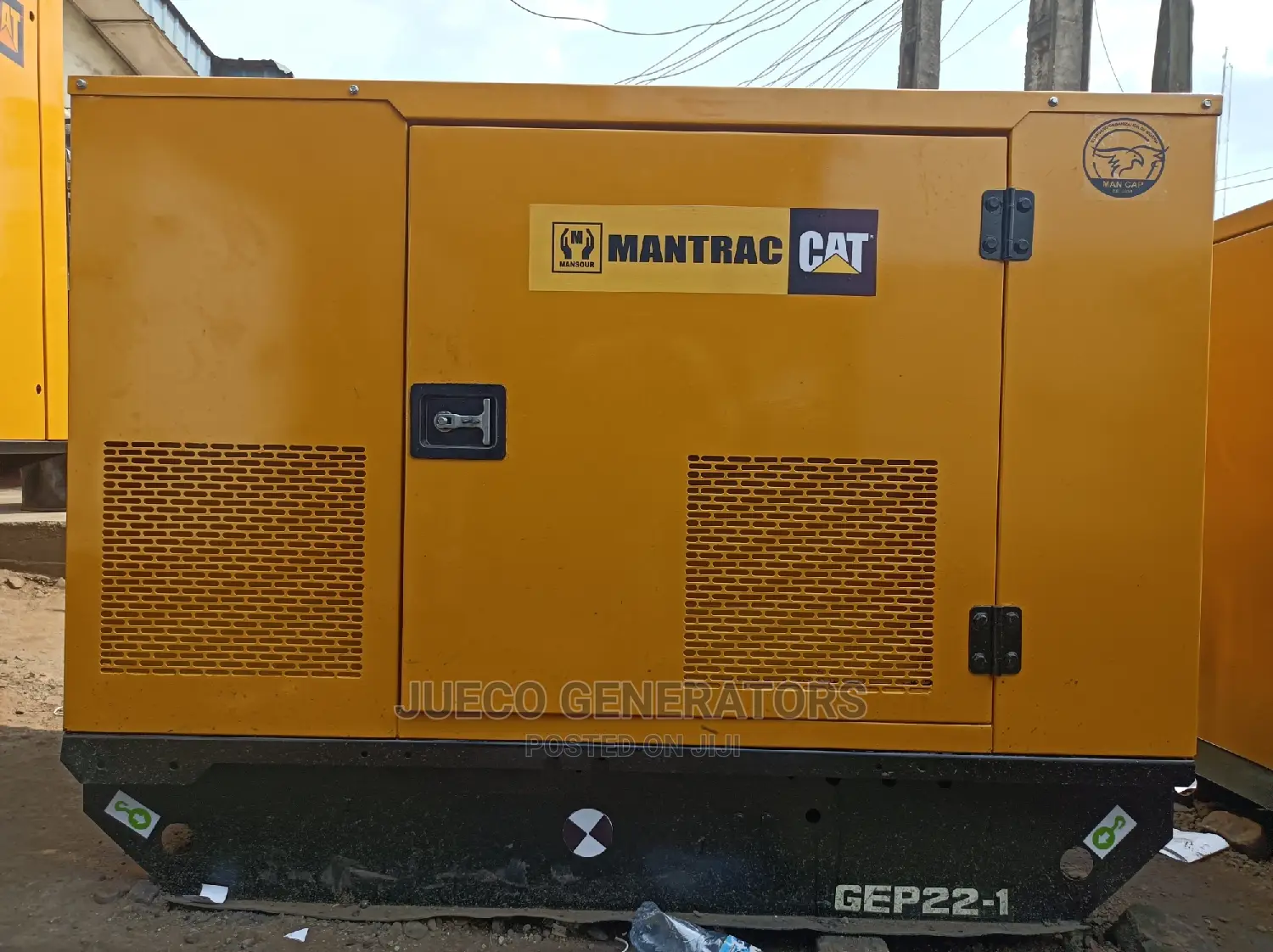 20kva Mantrac Soundproof Generator for Sale.