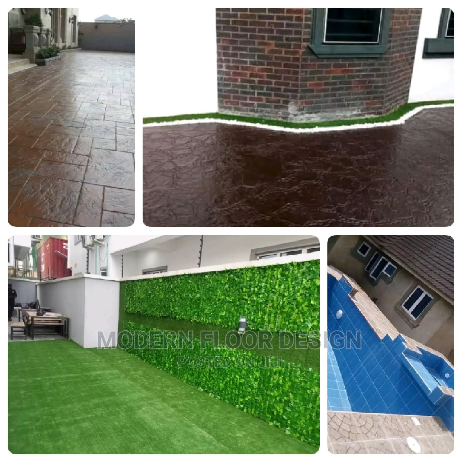 R R Modern Stamps Floor