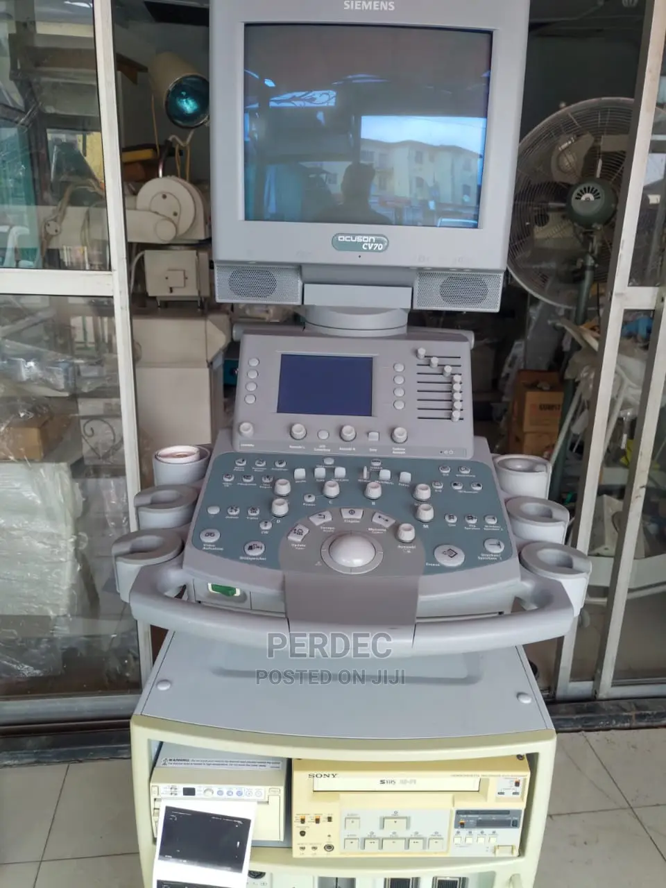 Acuson CV 70 Echo/Cardiac Ultrasound Machine