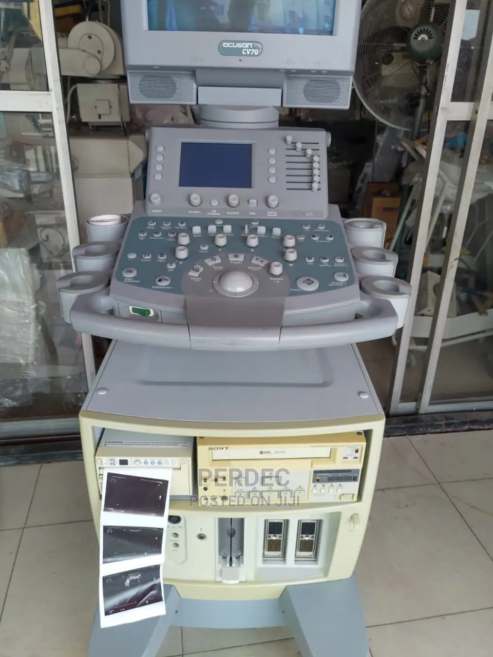 Acuson CV 70 Echo/Cardiac Ultrasound Machine