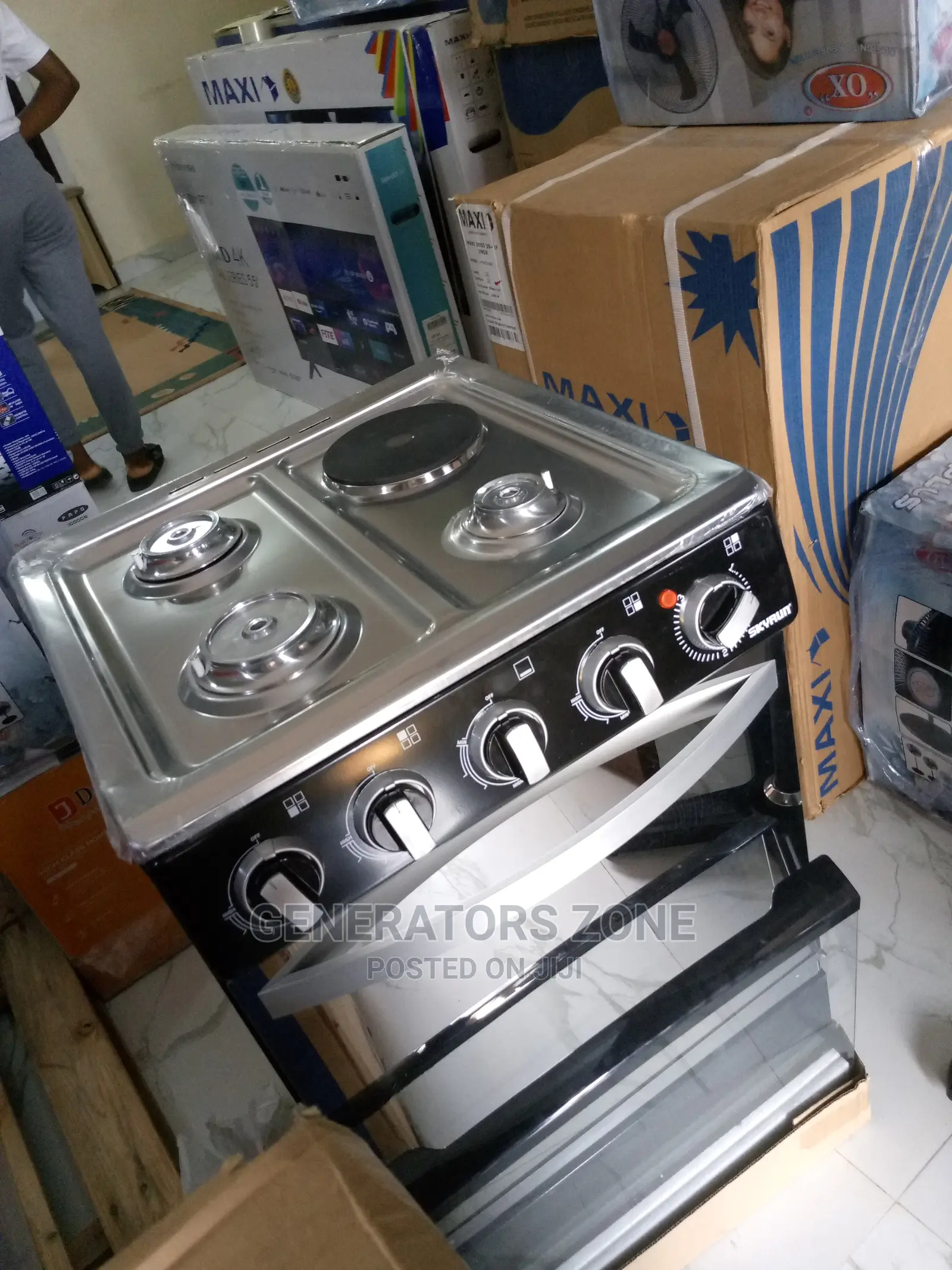Skyrun Auto Ignition GCS-3g1e/X Cooker With 60L Oven