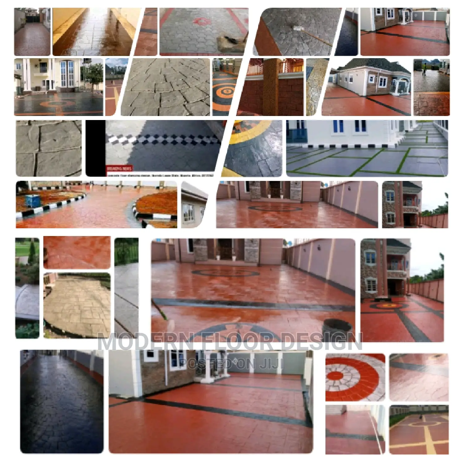 De Nelson's Modern Stamps Floor