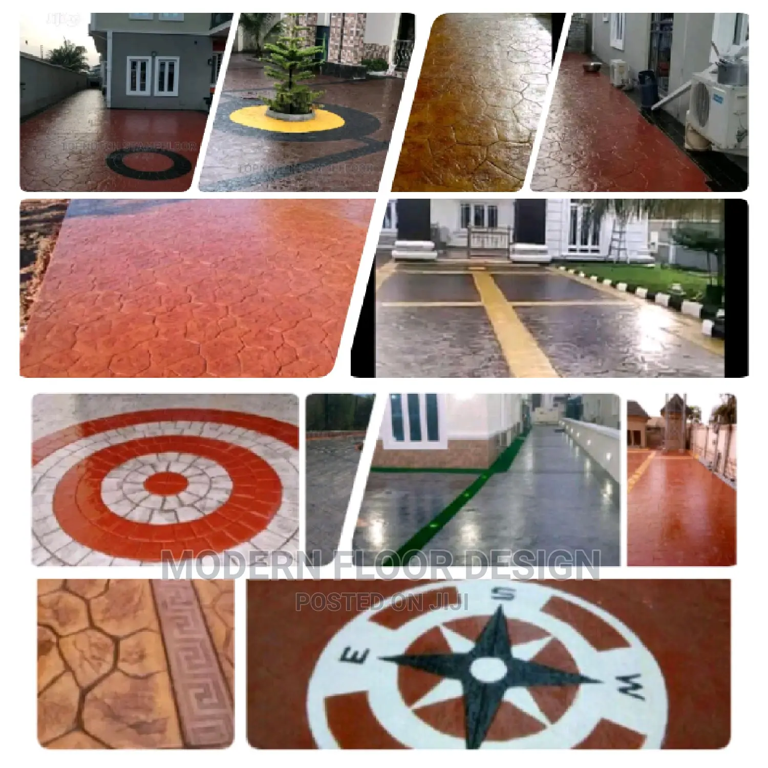 Cemech Stamps Floor