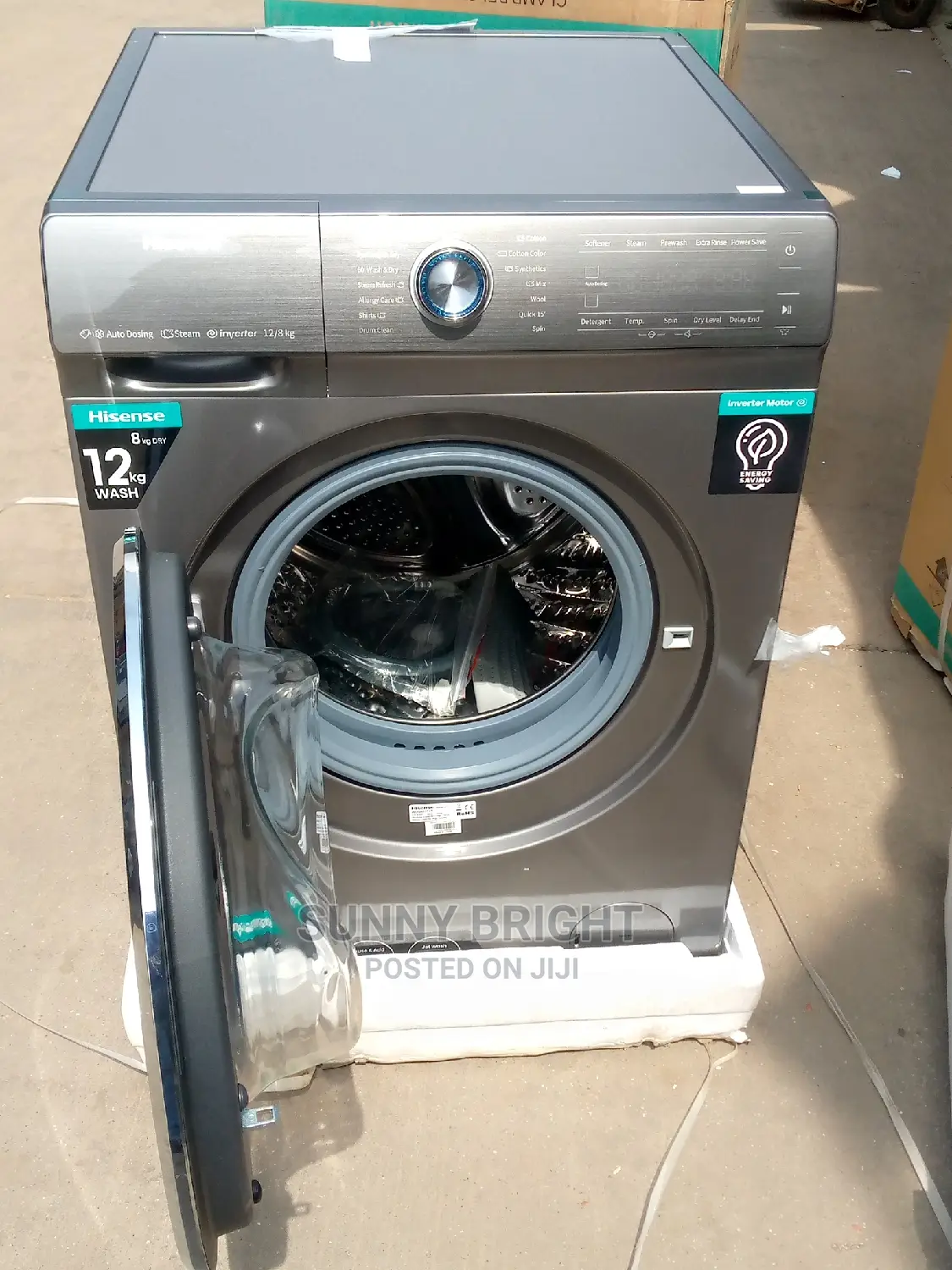 Hisense Washing Machine Wash and Dry Inventer 12kg