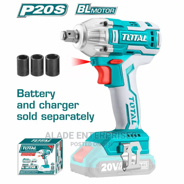 TOTAL IMPACT WRENCH Li - Ion 20V / 2ah / 300nm (TIWLI2001)