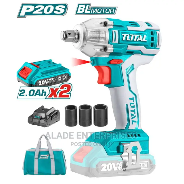 TOTAL IMPACT WRENCH Li - Ion 20V / 2ah / 300nm (TIWLI2001)