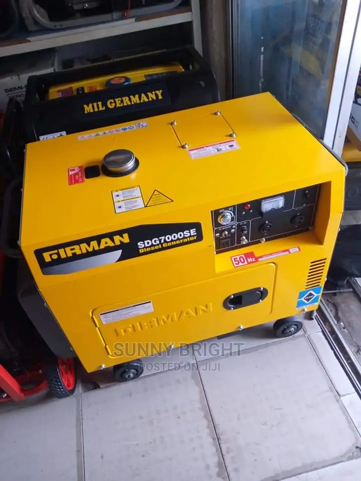 Firman Soundproof Generator 5.5kva