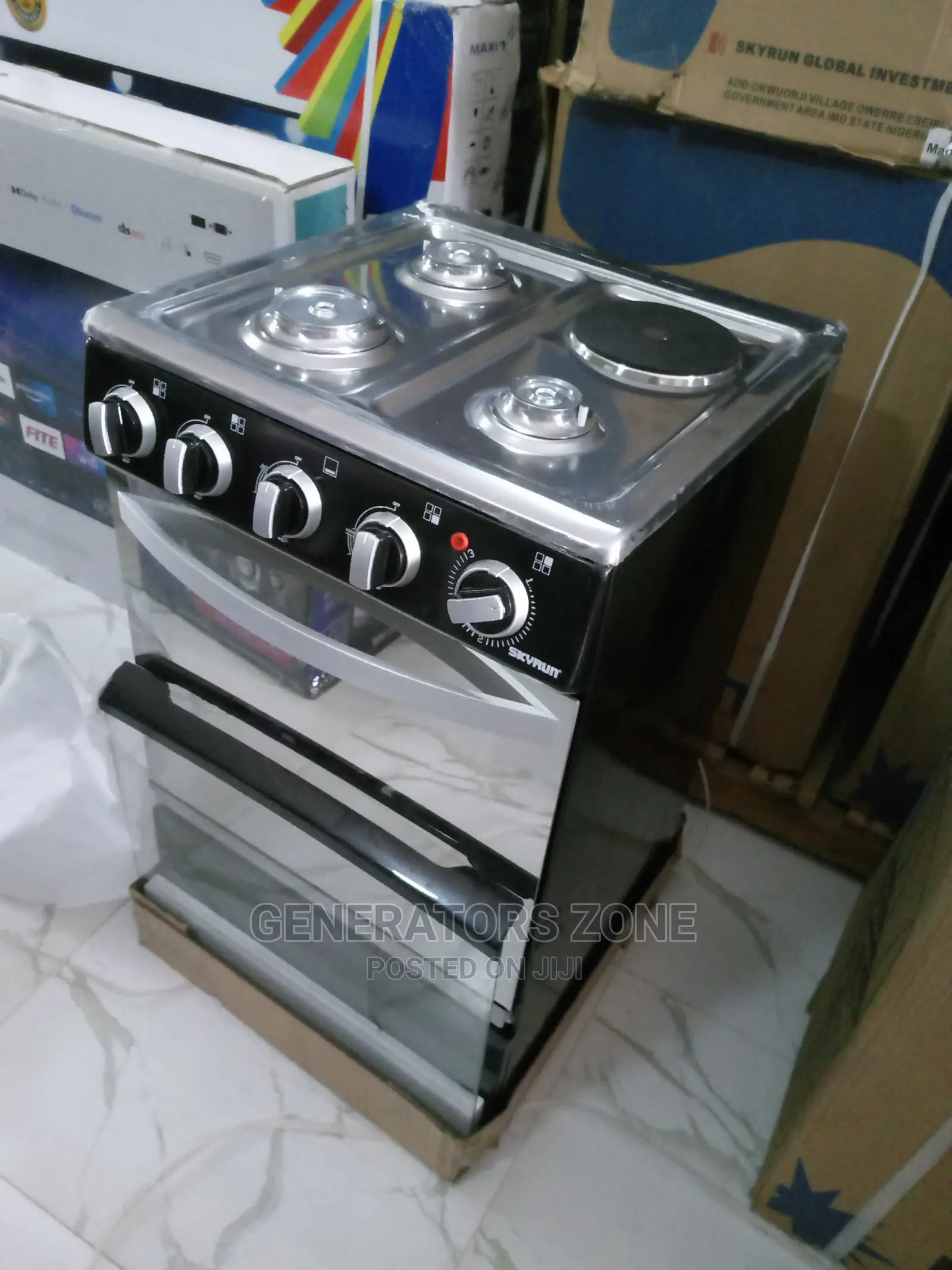Automatic Skyrun Cooker With Oven-GCS-3g1e/X