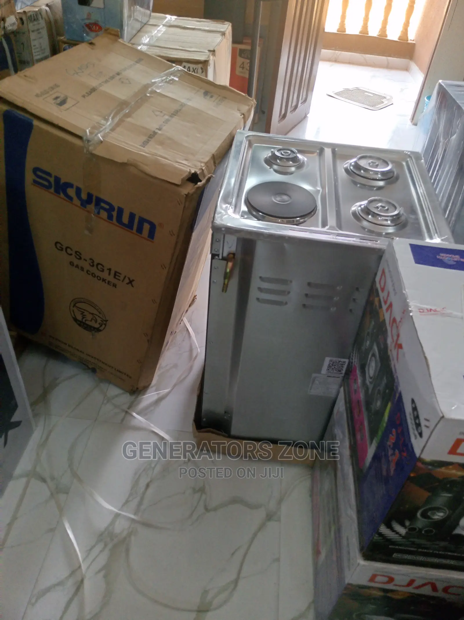 Skyrun 4 Burner Gas Cooker Automatic-GSC-3g1e/X