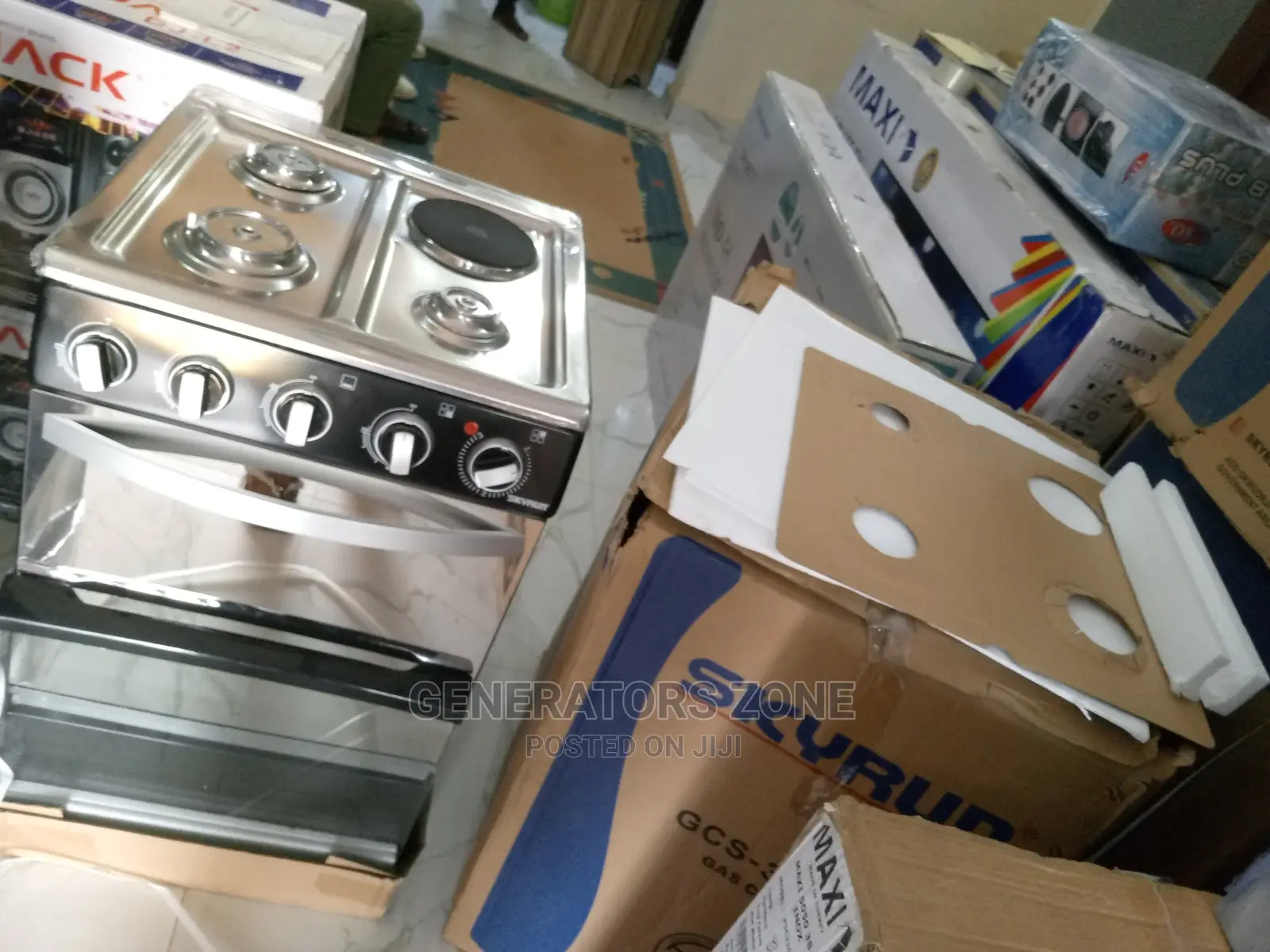 Skyrun GCS-3ge/X (3+1) Standing Cooker|Baking Oven+Grill