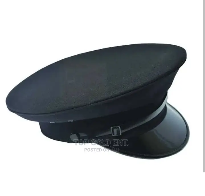 Black Security Cap
