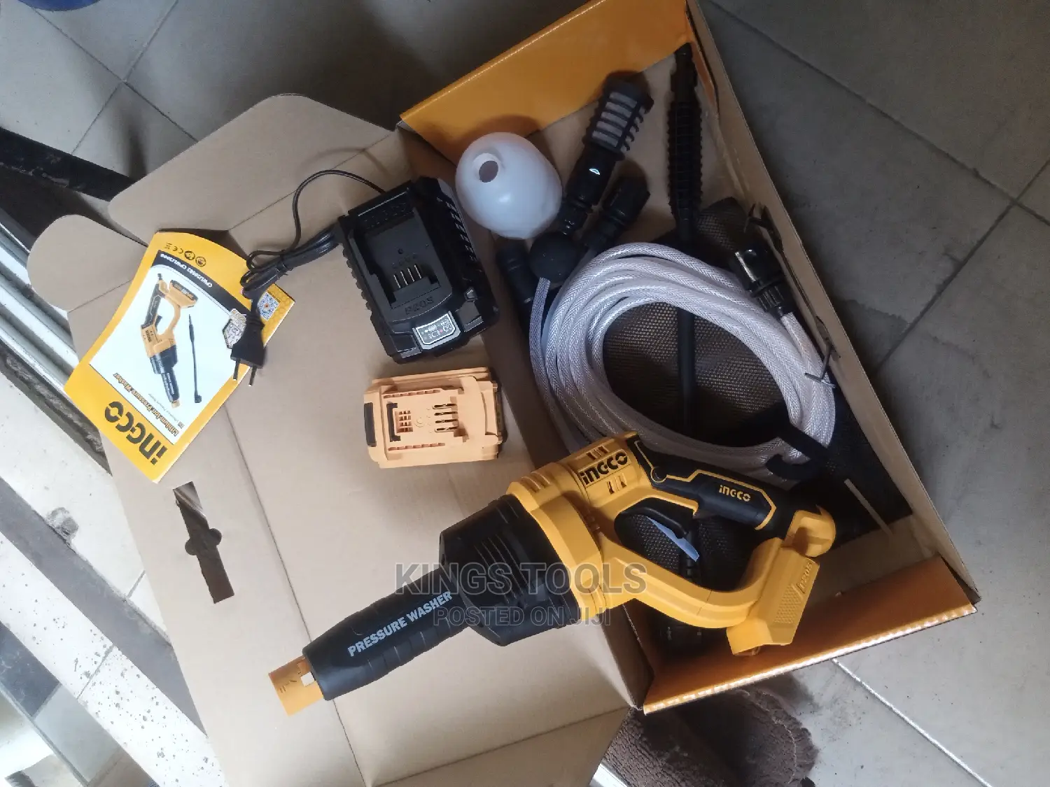 Ingco Pressure Washer 20v B3