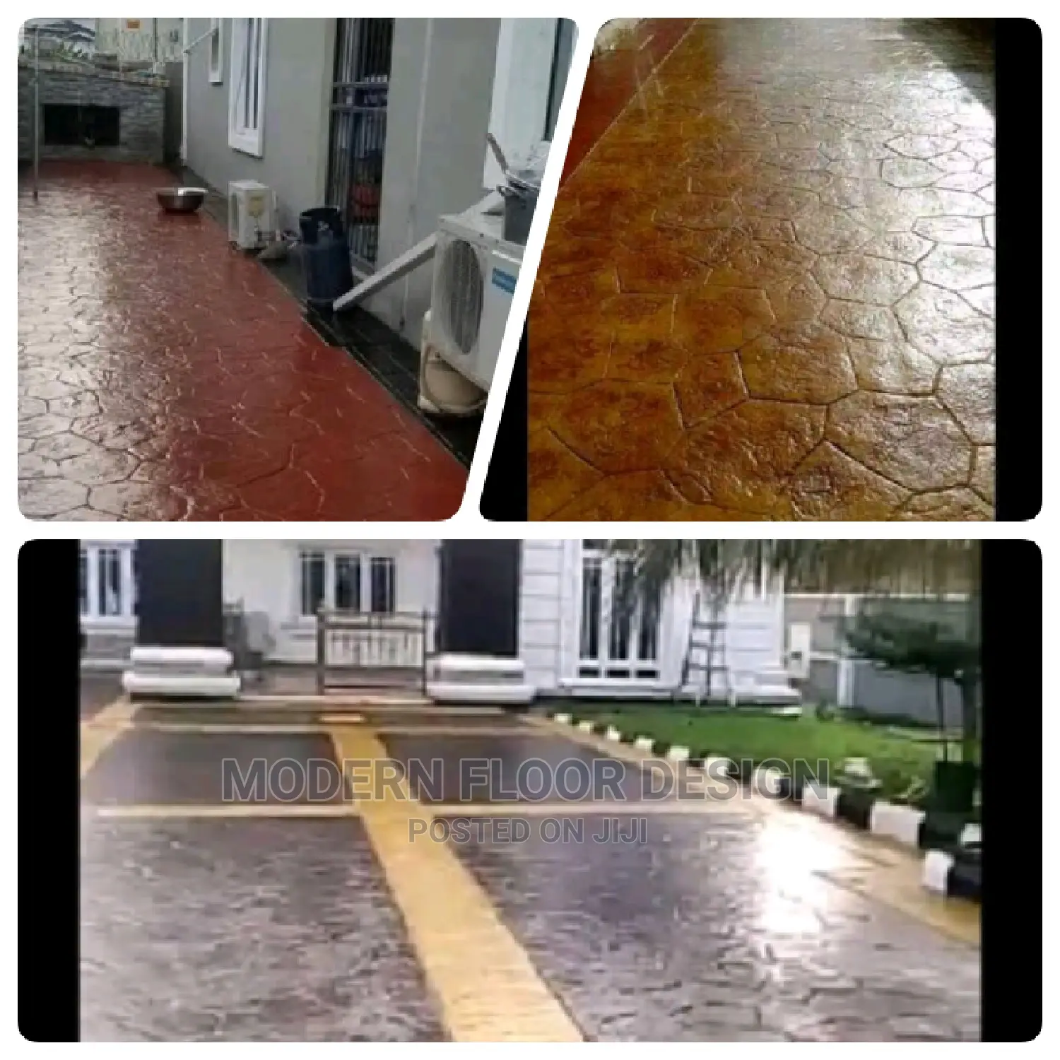 Sea Stone Stamps Floor
