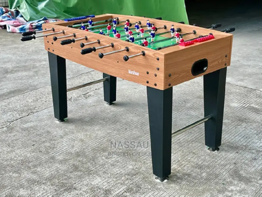 Nashua Brown Soccer Table (Foosball) With Steel Legs