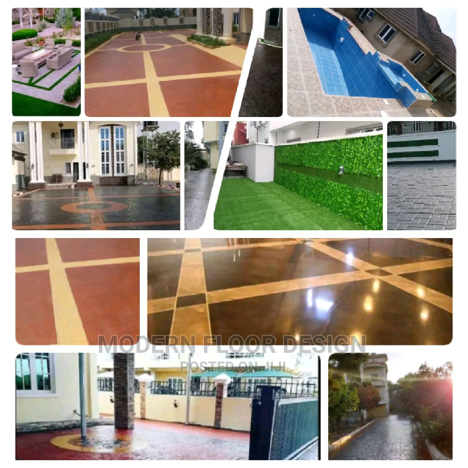 Royal Wave Stamps Floor