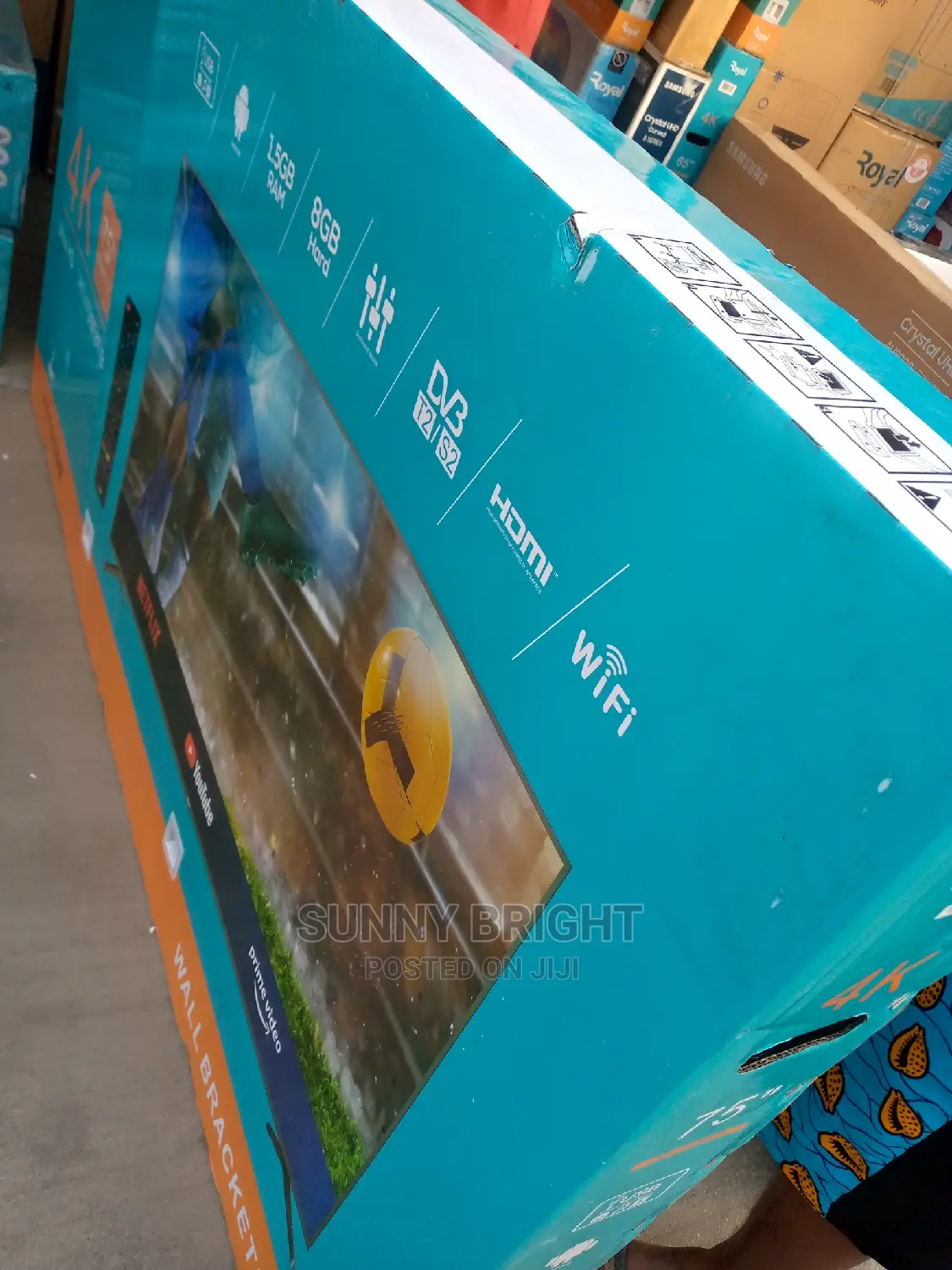 Royal Android Smart Tv 75inches