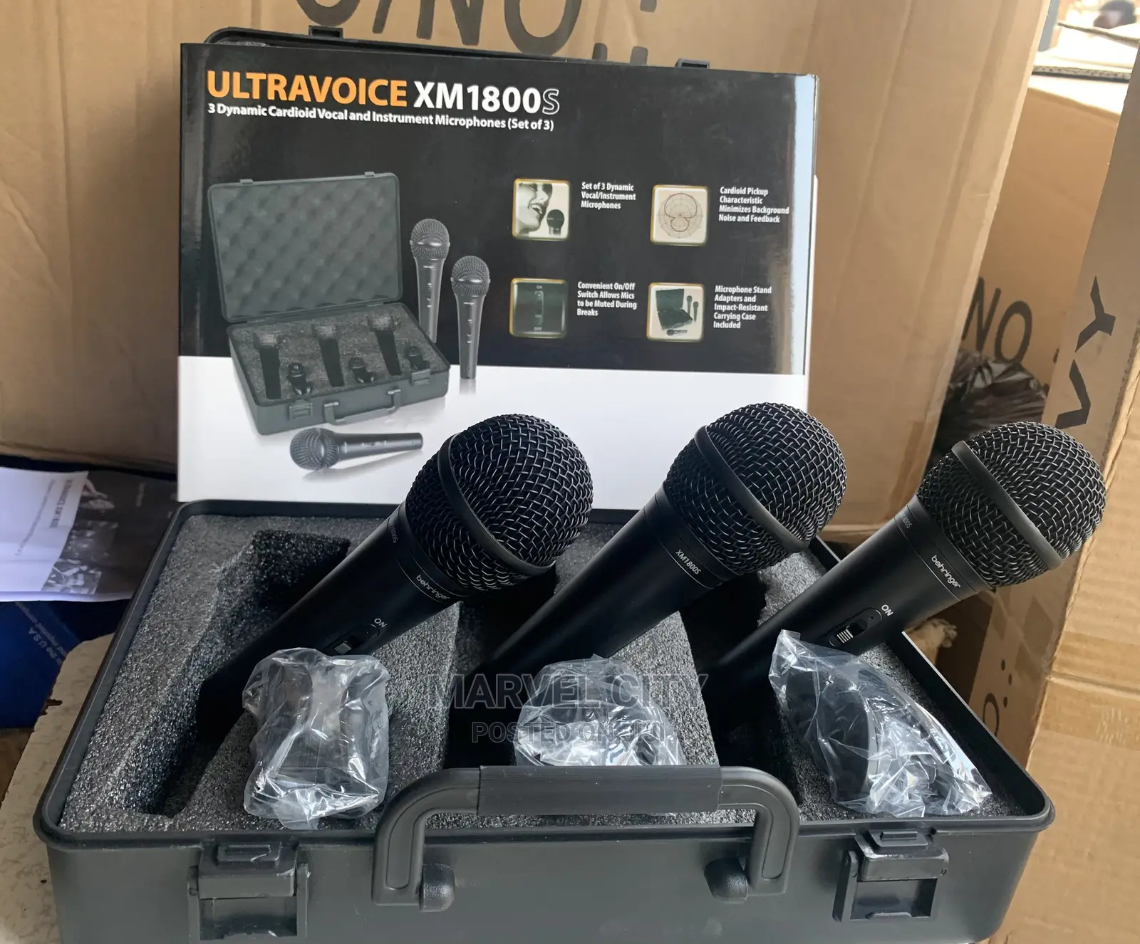XM180S 3 Dynamic Cardioid Vocal and Instrument Microphone