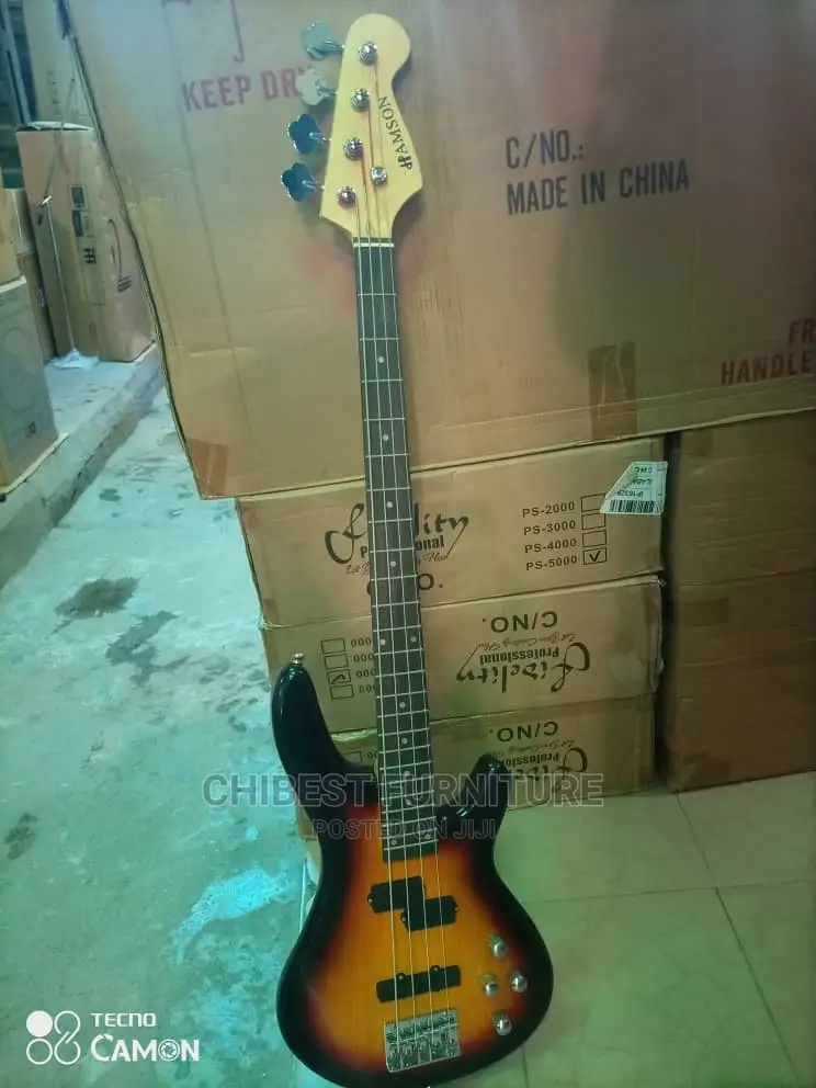 Quality Imported Hamson Bass Guitar 4 Strings