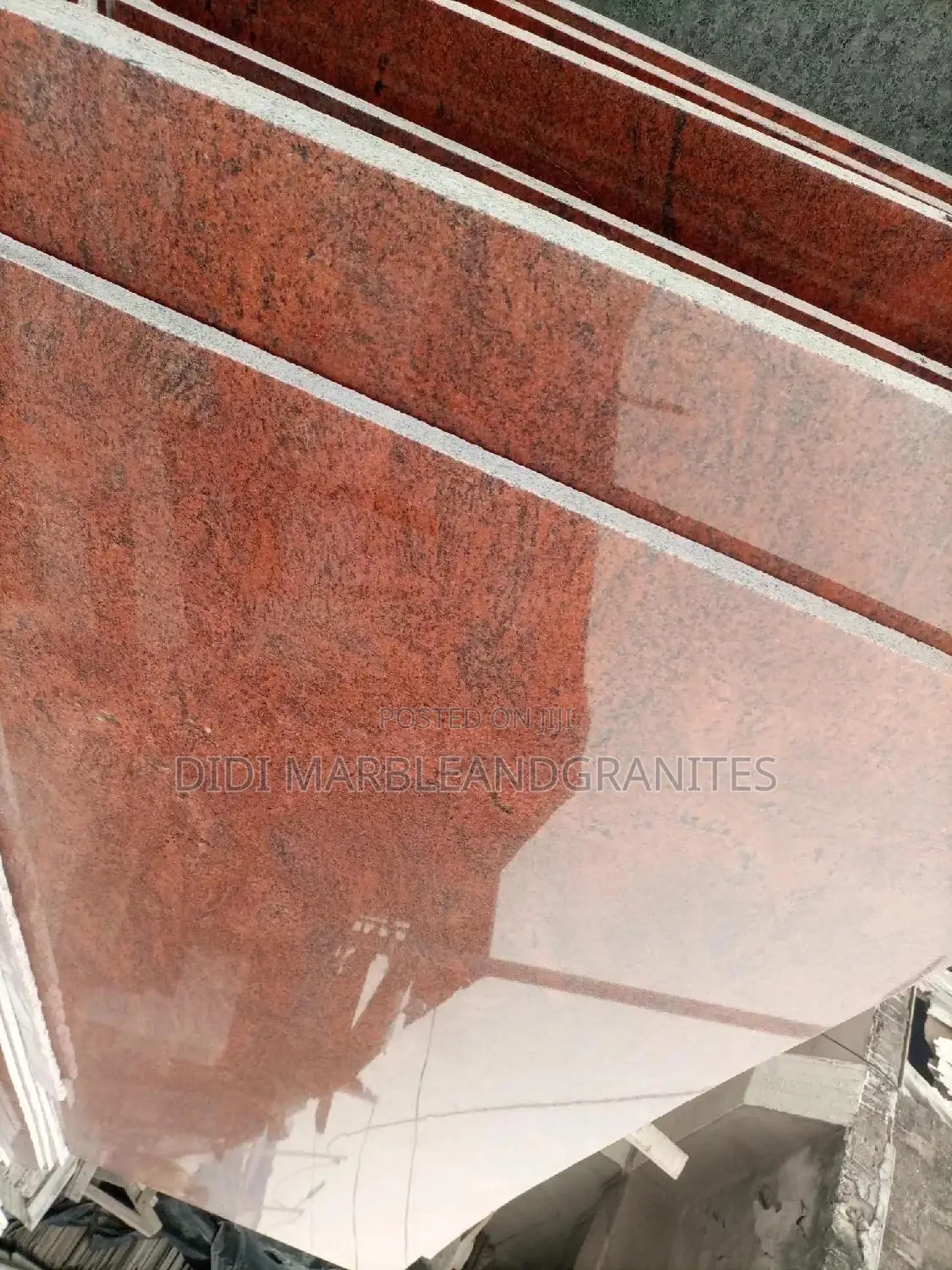 Granite Redmulti Color for Kitchen Cabinet and Staircase