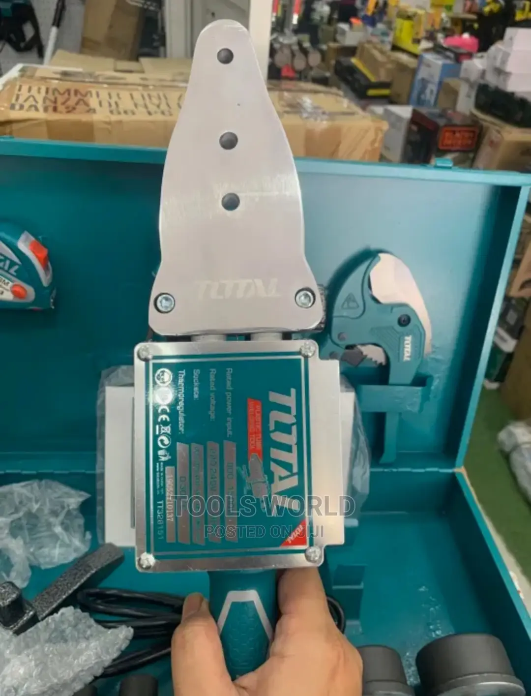 Total Tools 1500W Plastic Tube Welding Tool (Tt328151)