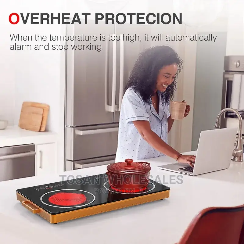Double Head Infarred Electric Ceramic Cooker for All Pot
