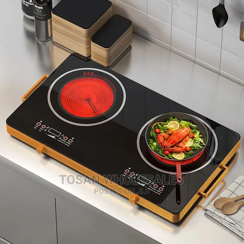 Double Head Infarred Electric Ceramic Cooker for All Pot