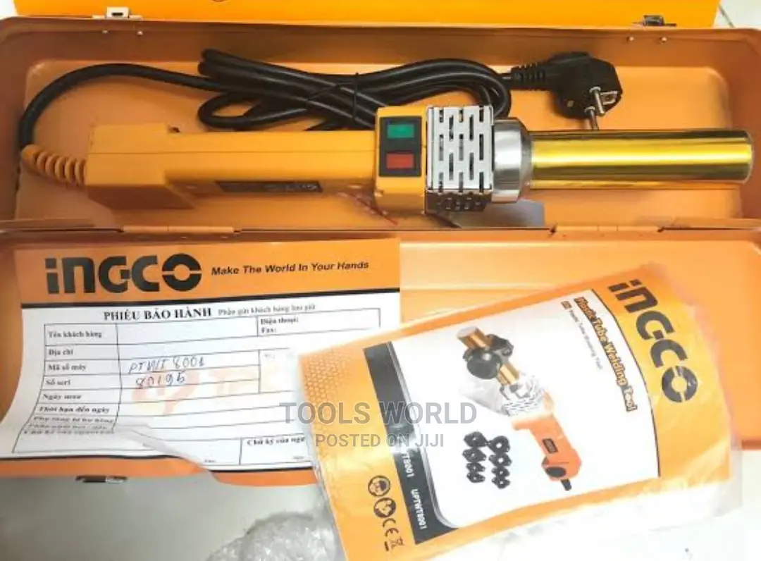 Ingco Plastic Tube Welding Tool 800W Model No: PTWT8001