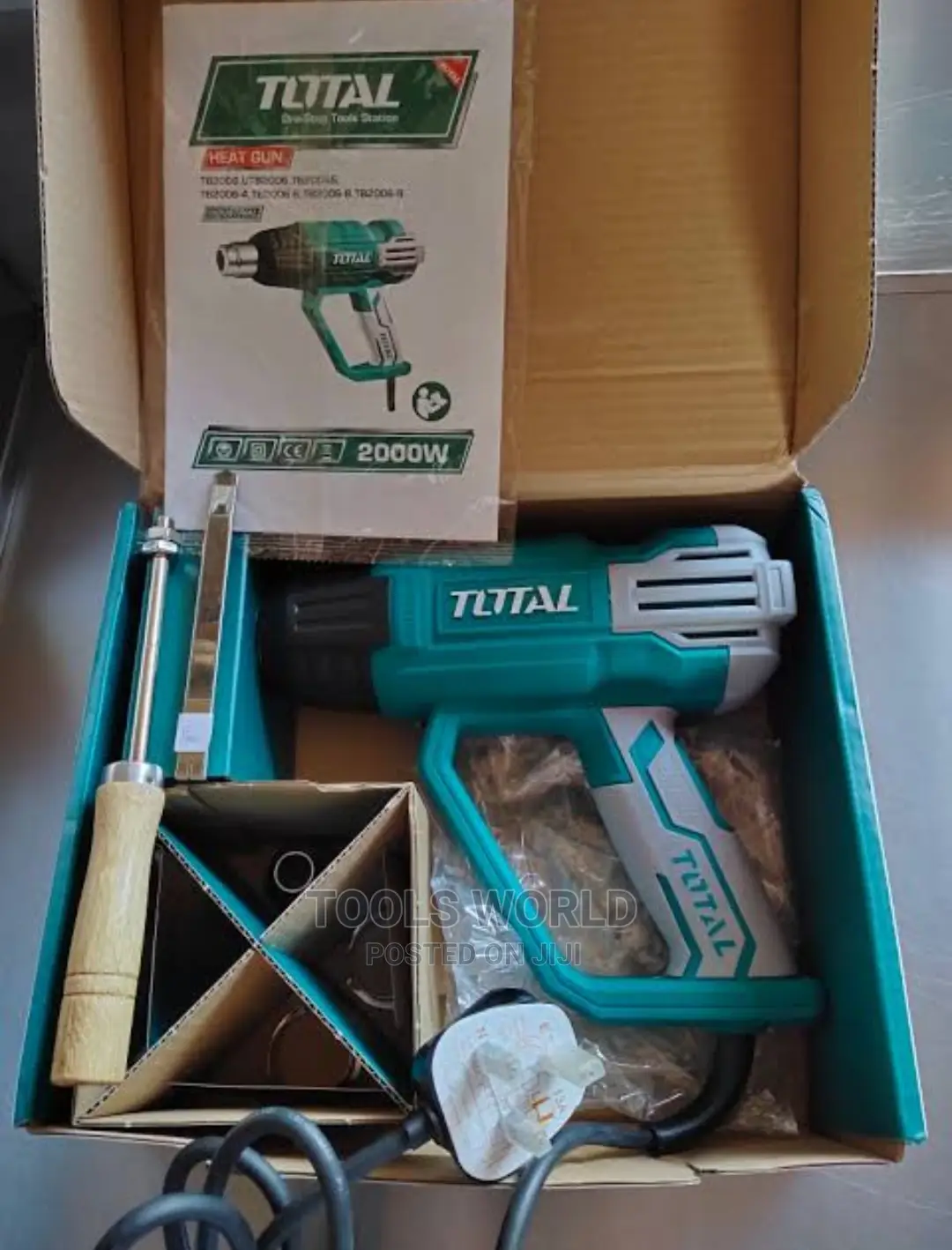 Total Tb2006 2000w Industrial Heat Gun