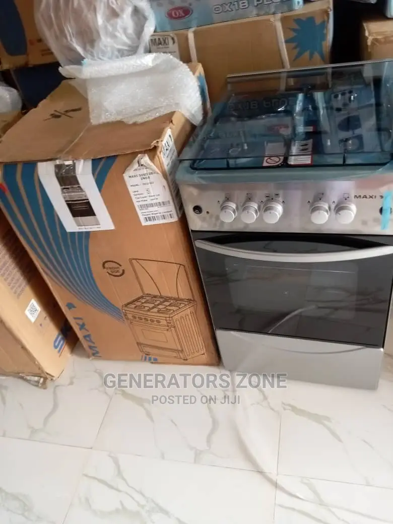 4 Burner Maxi 1 Electric, 3 Gas Cooker Maxi - F5C31G2