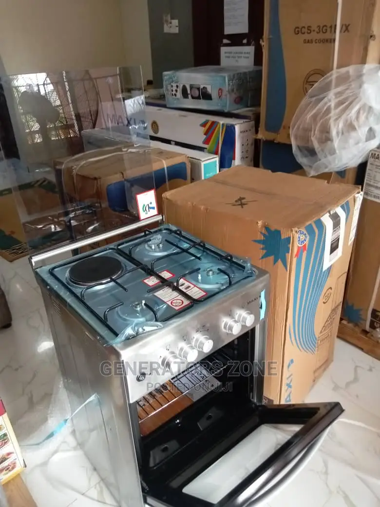 Maxi 4 Burner F5c31g2 Cooker + Top Cover Glass Lid+Oven