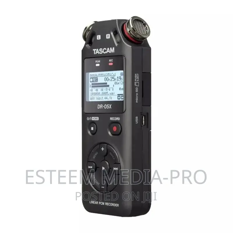 Original Tascam DR-05X Professional Voice Recorder Digital