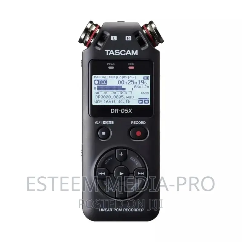 Original Tascam DR-05X Professional Voice Recorder Digital