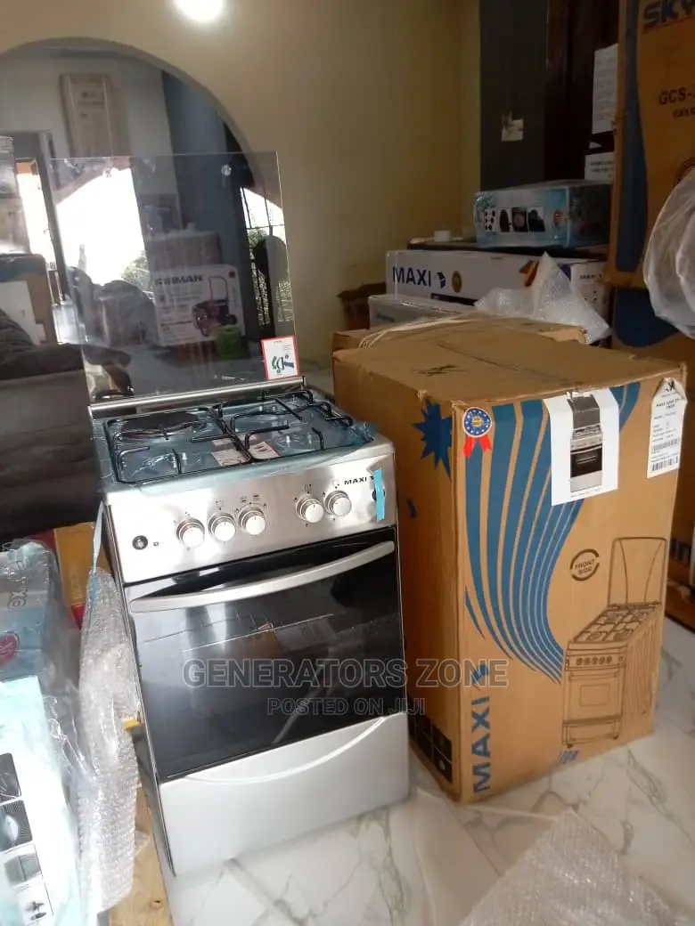 50cm * 50cm 3B+1P INOX Maxi Gas Cooker-F5c31g2 (Oven Lamp)