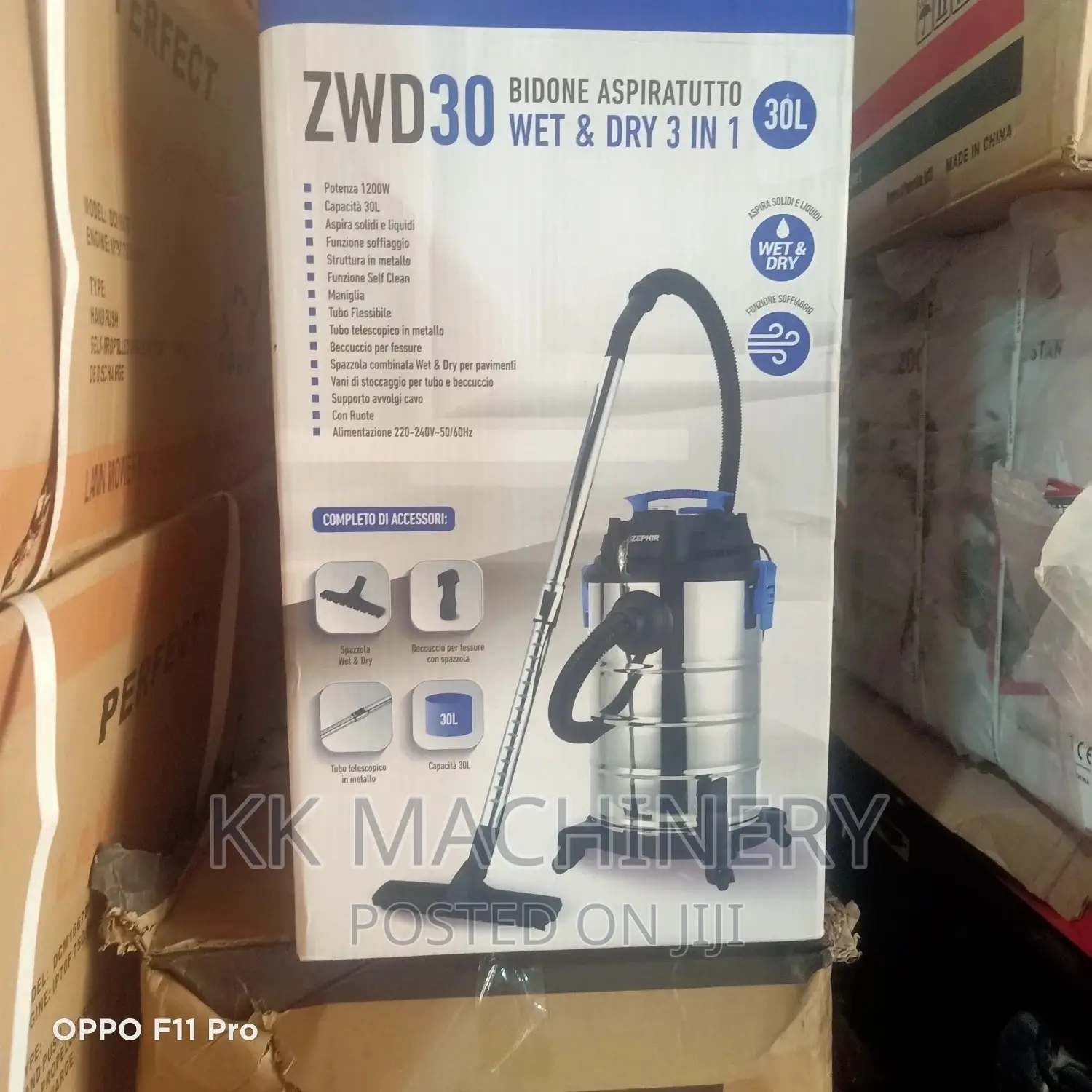 Quality Wet and Deyvacuum Cleaner , 30 Le