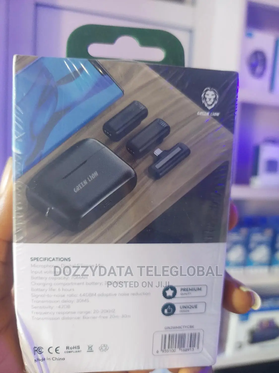 Greenlion 2 in 1 Wireless Microphone With Type-C Connector