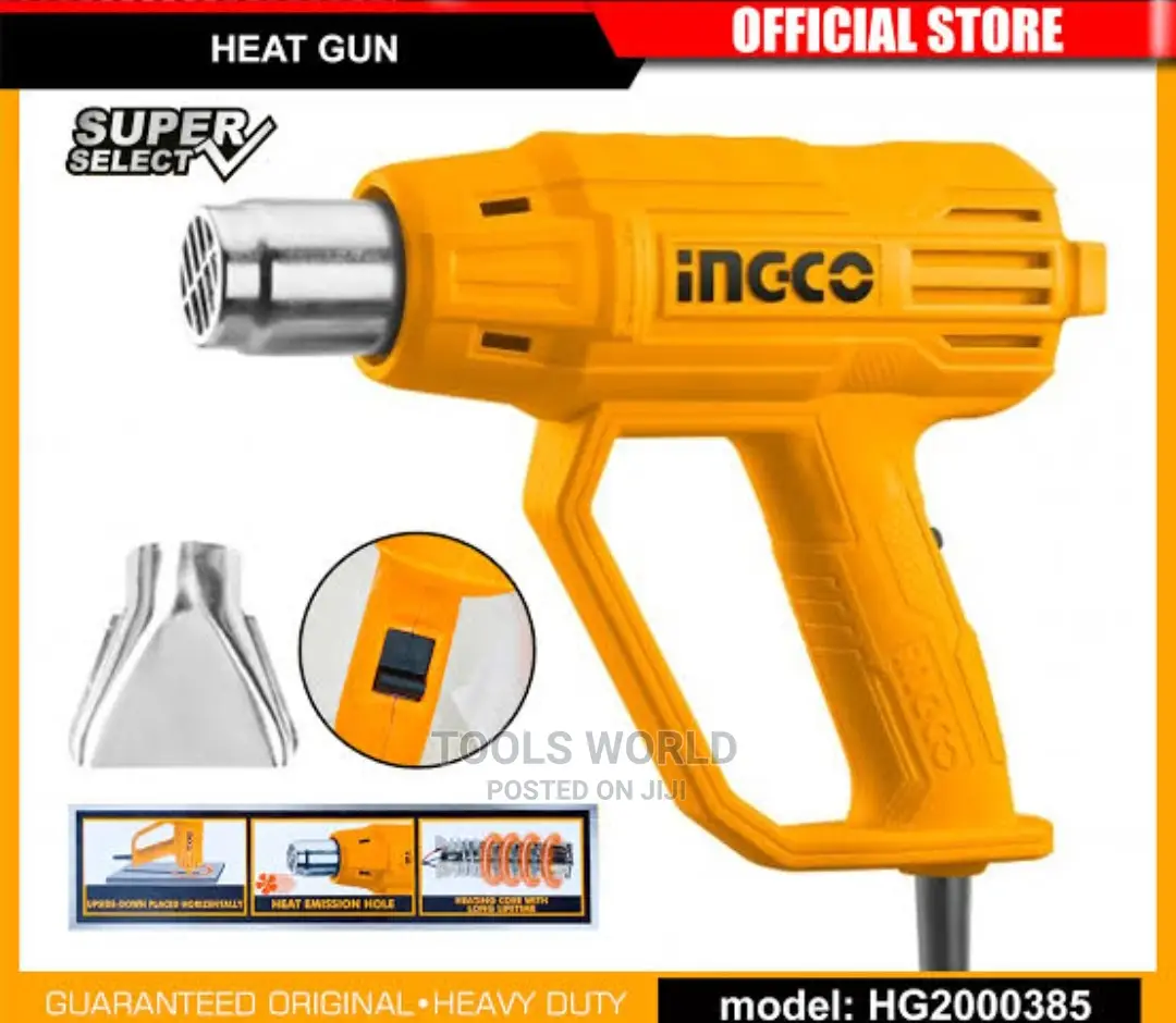 2000 W Patented Metal Power and Hand Tools Heat Gun