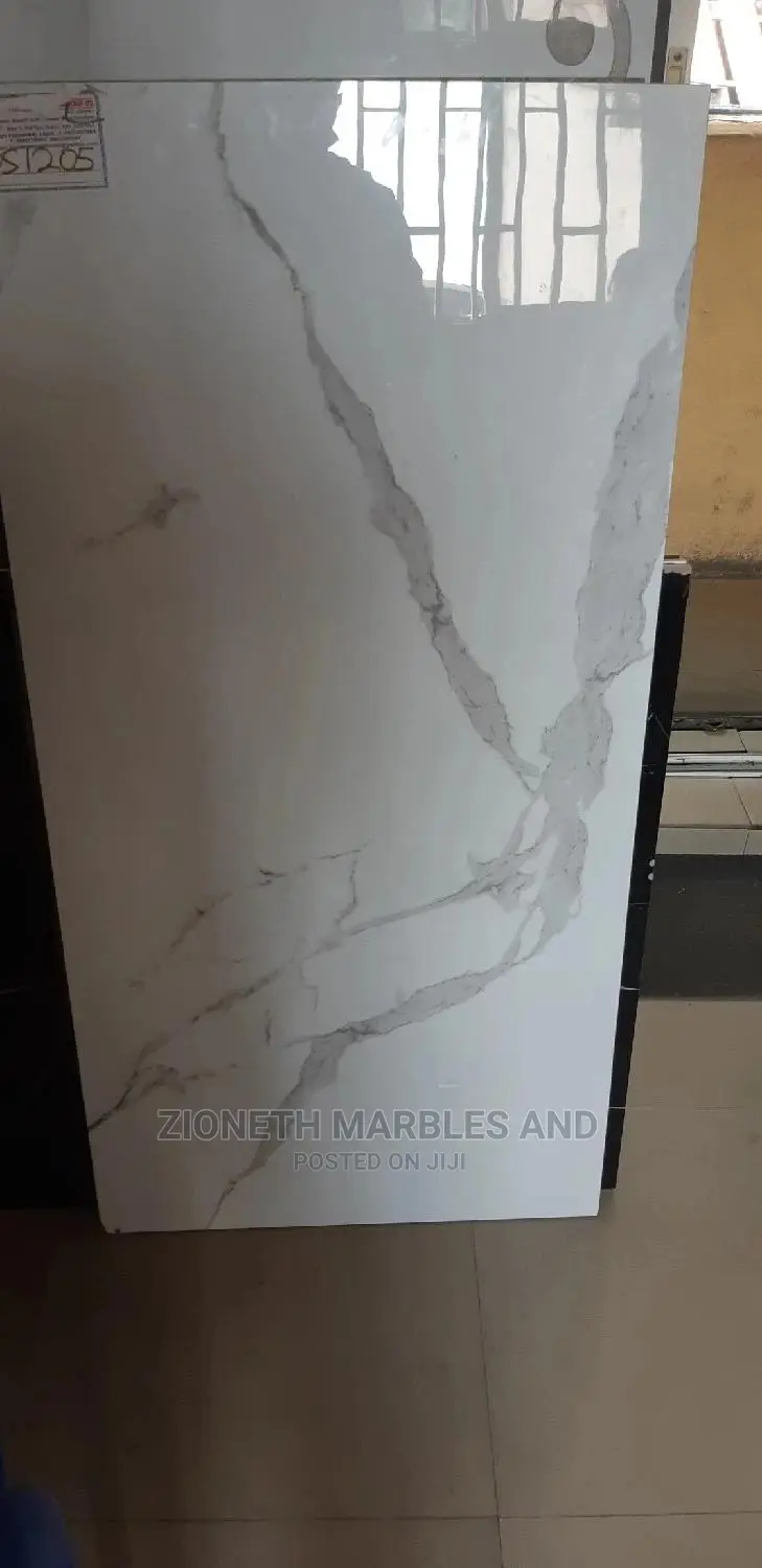 White 120x60 Porcelain Tiles
