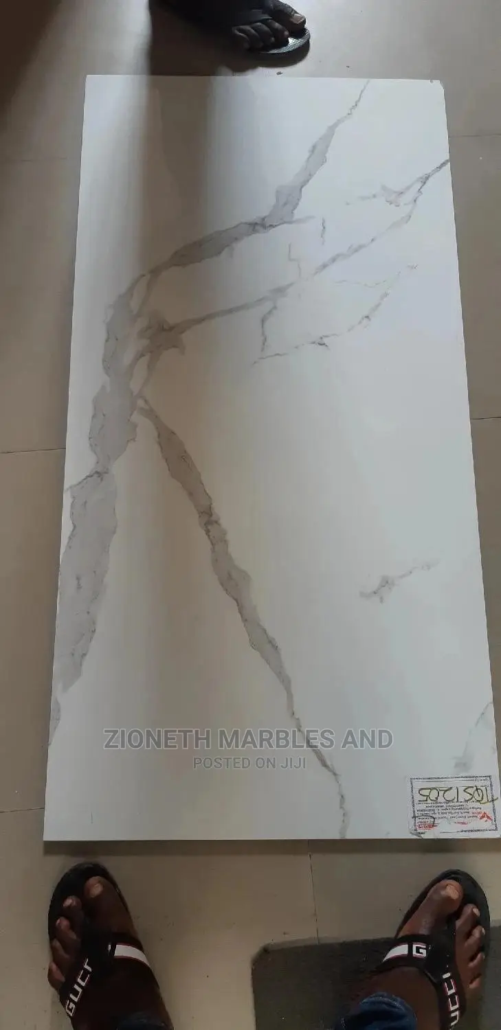 White 120x60 Porcelain Tiles