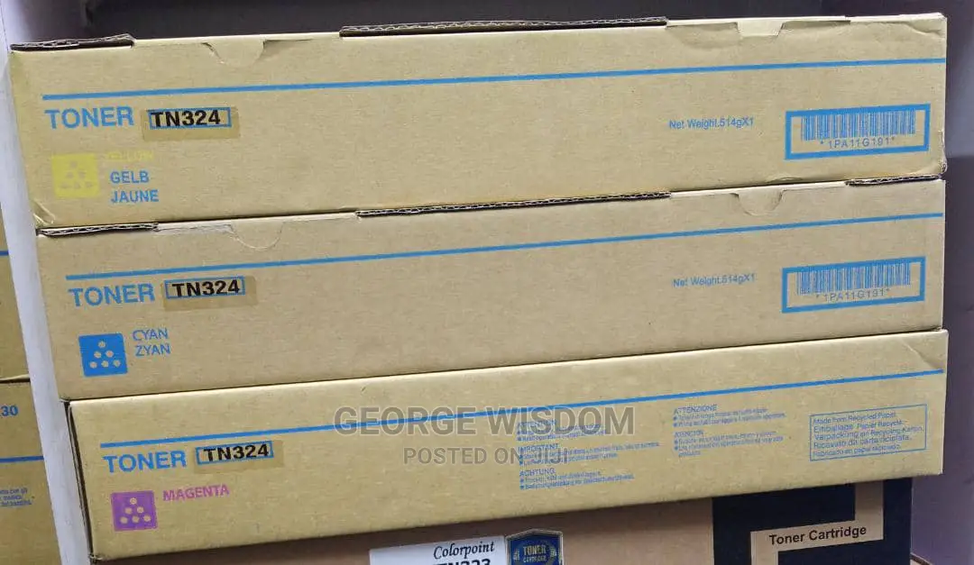 Tn 324 Kyccera Toner and 5502 Ricoh
